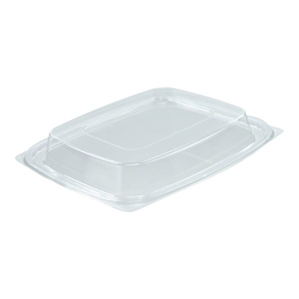 Dart C32DDLR ClearPac Clear Snap-On Dome Lid for 24 and 32 oz. Plastic Containers - 504/Case