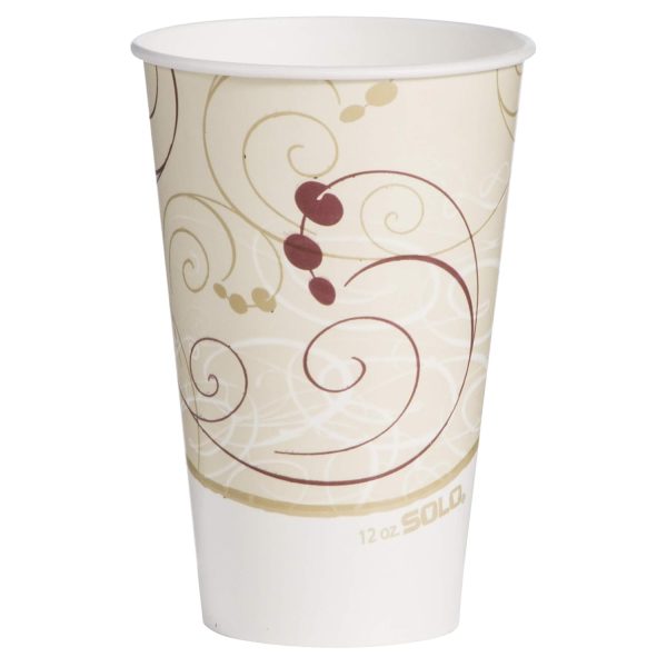 Dart Solo RP12NP-J8000 Symphony 12 oz. Poly Paper Cold Cup - 2000/Case