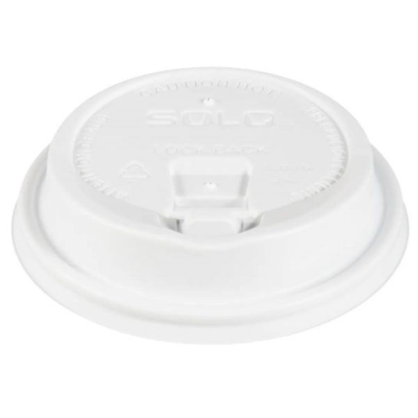 Solo LK316W Traveler White Reclosable Dome Cup Lid | 1000/Case