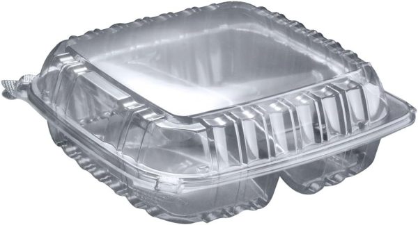 Dart C95PST3 Clear Seal OPS 25.2 oz Plastic Square Food Container | 200/Case