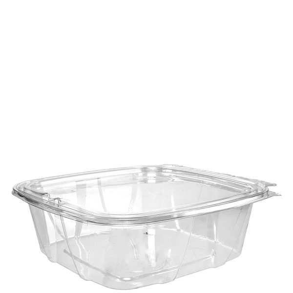 Dart CH48DEF 48 oz. ClearPac PET Tamper Resistant Rectangle Food Container | 200/Case