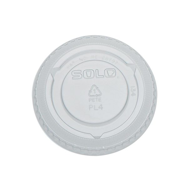 Dart PL4N Lid for 3.25-5.5 oz. Souffle Cup | 2500 Per Case