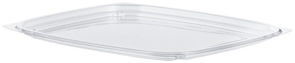 Dart C32DLR Clear, Unhinged Plastic Lid for C24DER / C32DER Containers | 504/Case