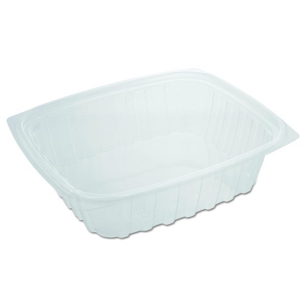 Dart C24DER 24 oz. ClearPac Plastic Rectangle Food Container Clear | 504/Case