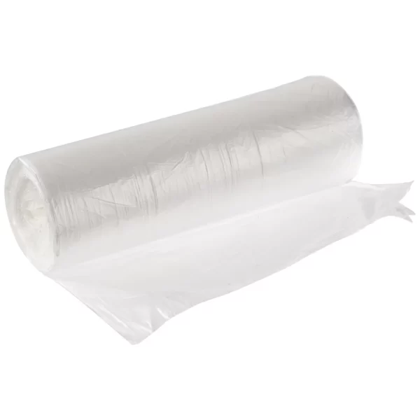 MarketPRO Rhino-X Coreless Roll HDPE Trash Can Liner, 56 gal., 48" Length x 43" Width x 14 Micron Thickness | 200/Case