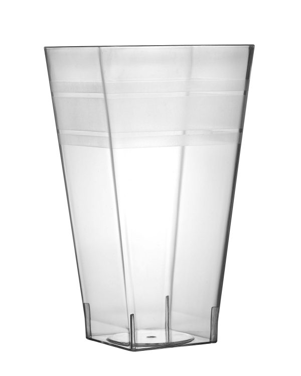 Fineline Wavetrends 1114 Clear Plastic Tumbler 14 oz. - 168/Case