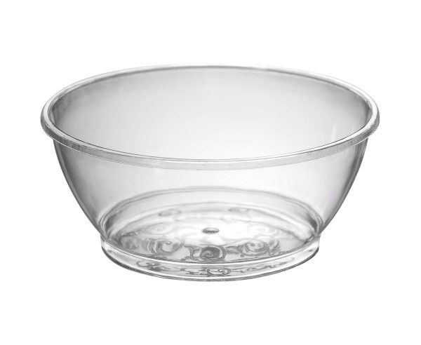 Fineline Savvi Serve 312 Clear 6 oz. Plastic Bowl - 240/Case