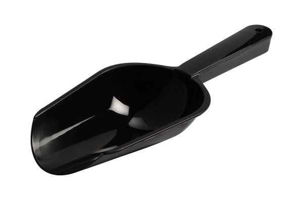 Fineline 3314-BK Disposable 6 oz. Black Utility and Ice Scoop