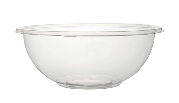 Fineline 5024-CL Super Bowl 24 oz. Clear PET Plastic Bowl - 100/Case