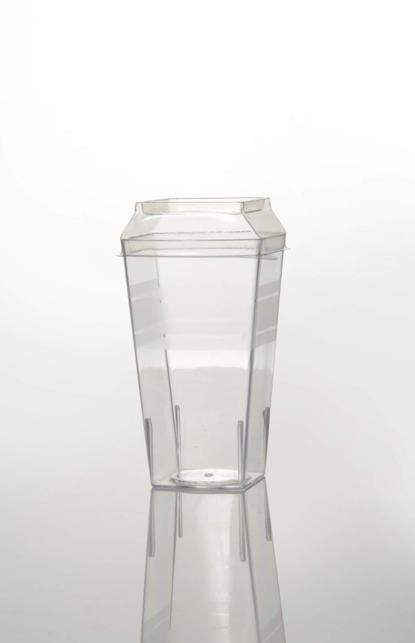 Fineline Tiny Temptations 6405-L Clear Tiny Tumbler Dome Lid - 1000/Case