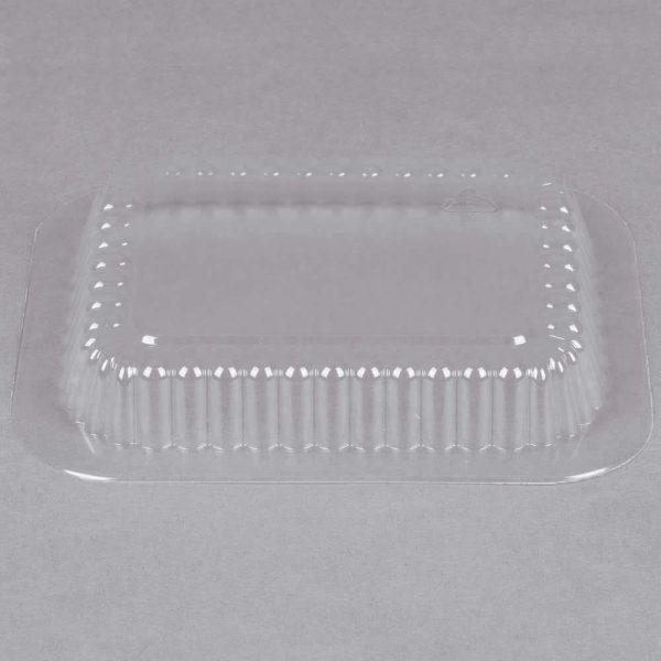 SMART USA Plastic Dome Lid for 1 LB. Oblong Pan-1000/Case