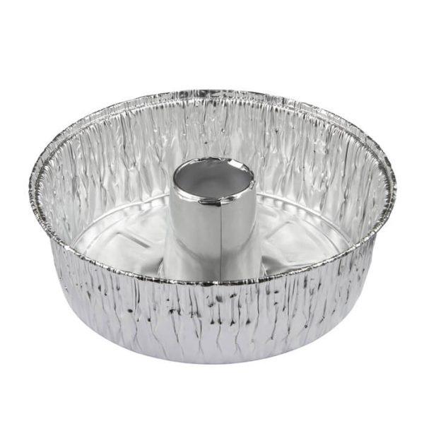 Pactiv Angel Food Pan with Preset Cup, 47.2 oz., 7.25" Diameter x 2.593" Height - 200/Pack