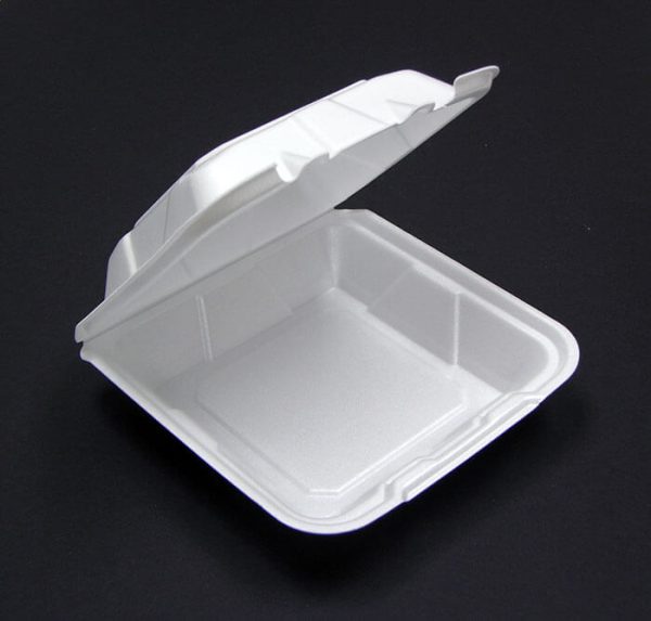 Pactiv Smartlock Foam Conventional Food Container White, 9" Length x 9" Width x 3" Depth - 150/Case