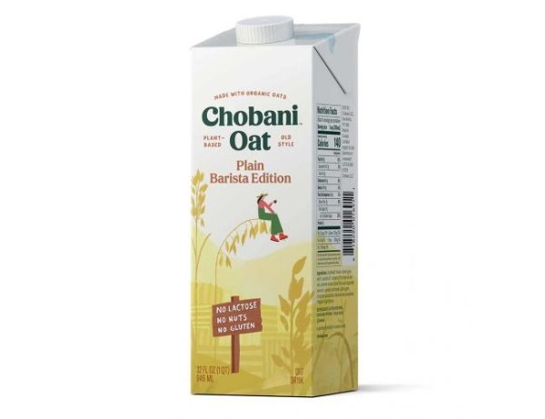 Chobani Oat Milk Plain Barista Edition Oat Drink, 32 oz. | 6/Case