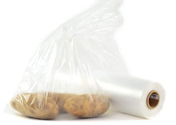 18"x24" Plastic Produce Bags on a Roll 1-roll/cs