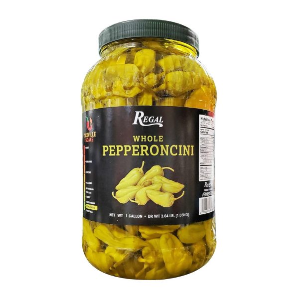 TableTop King Whole Pepperoncini 1 Gallon - 4/Case